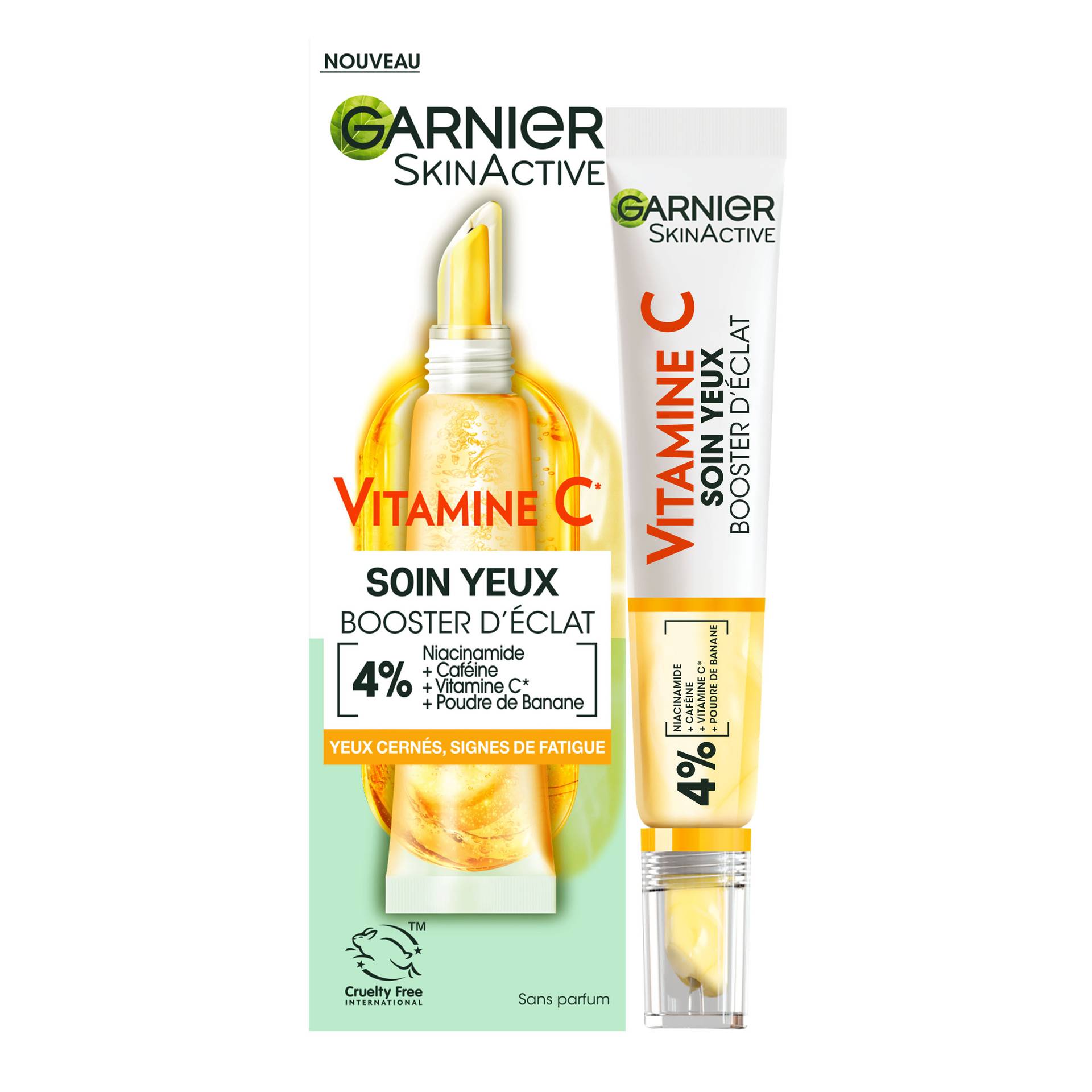 DOUBLE PACKSHOT SOIN YEUX BOOSTER DECLAT VITAMINE C